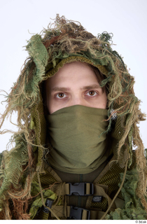 Photos Andrew Elliott Sniper in Ghillie head 0001.jpg